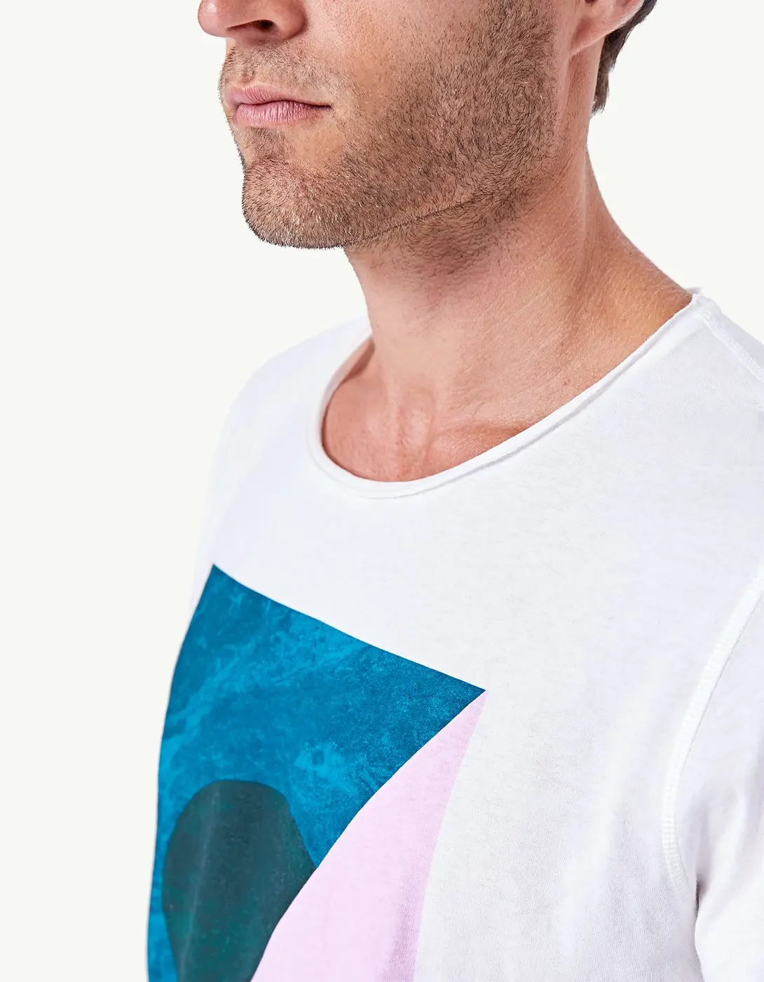 Geometric Abstract 18 Geometric Abstract T Shirt Collection Stradivarius Men SS22 Itsasne.com 12
