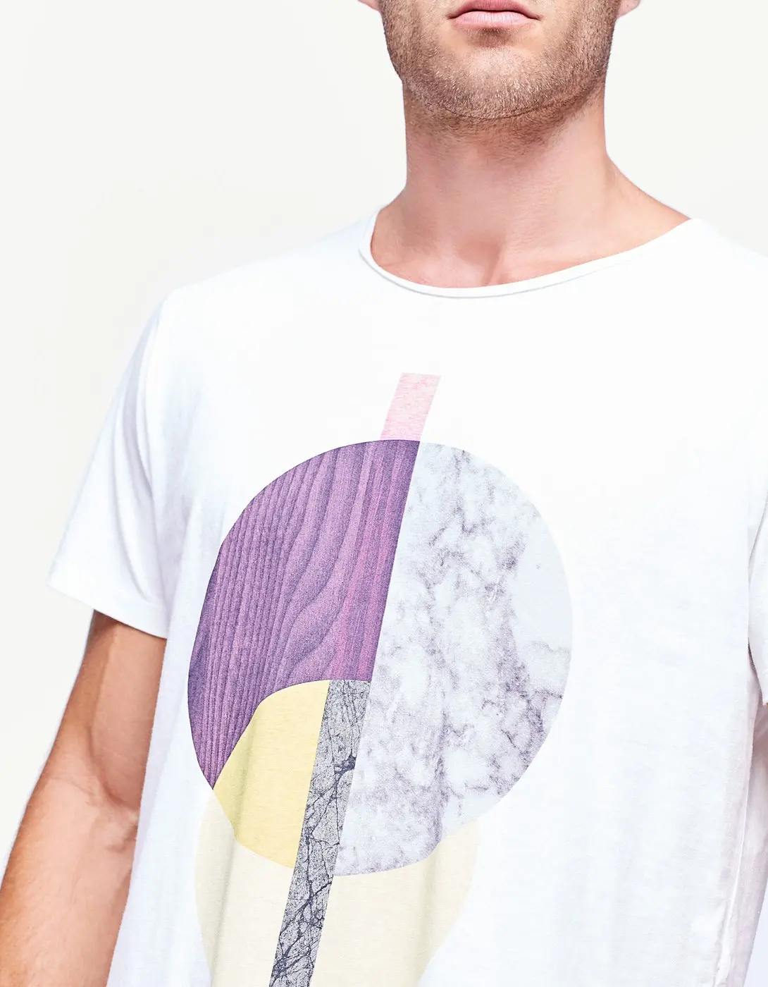 Geometric Abstract 11 Geometric Abstract T Shirt Collection Stradivarius Men SS22 Itsasne.com 8